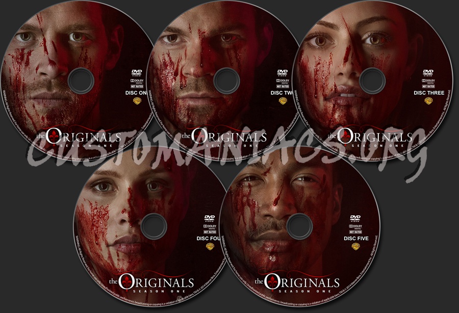The Originals: Season One dvd label
