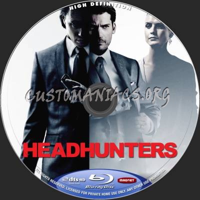 Headhunters blu-ray label