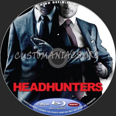 Headhunters blu-ray label