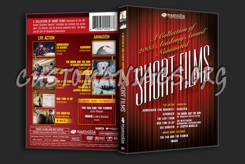Short Films 2005 dvd cover