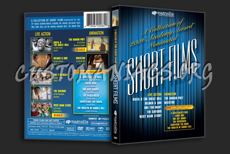 Short Films 2006 dvd cover