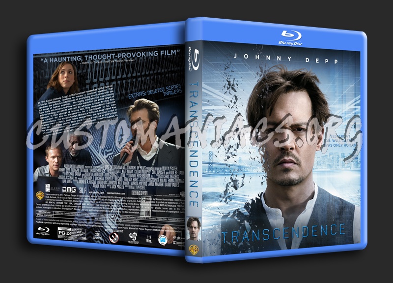 Transcendence dvd cover