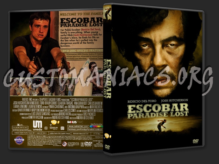 Escobar: Paradise Lost dvd cover