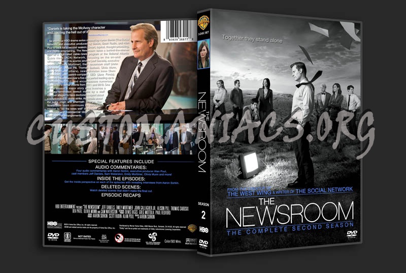 The Newsroom - Season 2 dvd cover