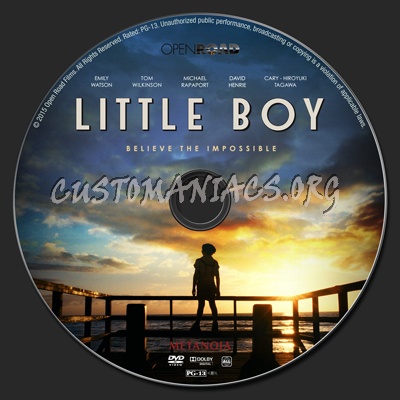 Little Boy dvd label