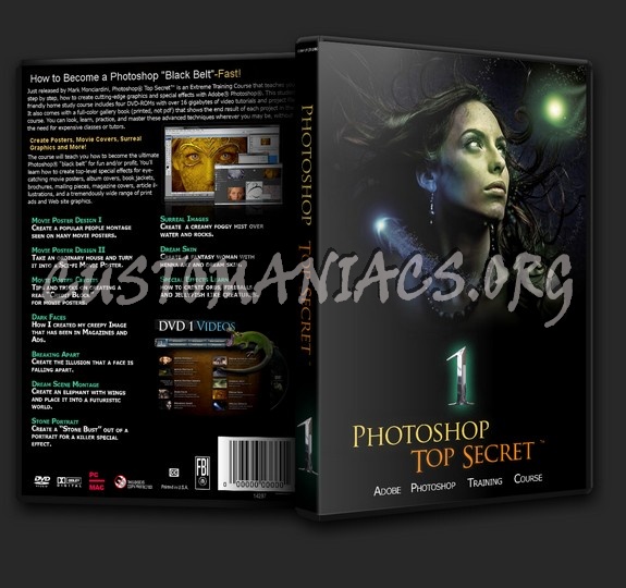 Photoshop TopSecret covers +bonus dvd cover