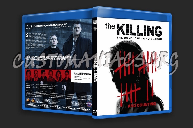 The Killing - Season 3 blu-ray cover