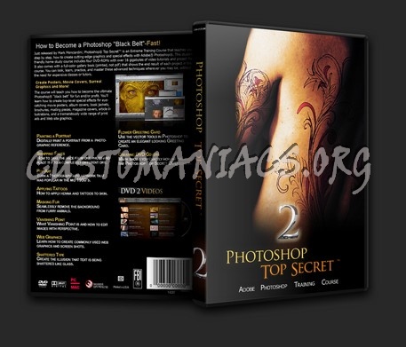 Photoshop TopSecret covers +bonus dvd cover