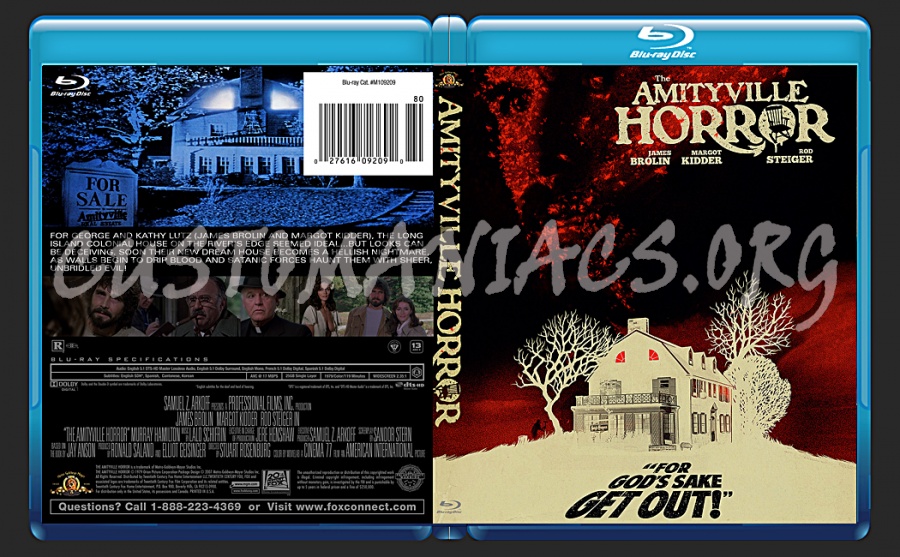 The Amityville Horror blu-ray cover