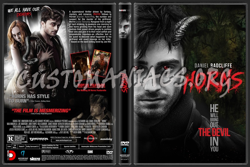 Horns dvd cover