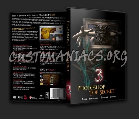 Photoshop TopSecret covers +bonus dvd cover