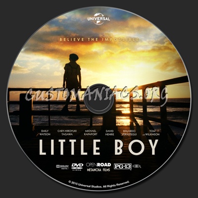 Little Boy dvd label