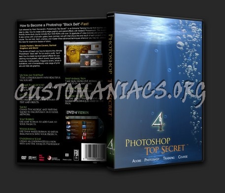 Photoshop TopSecret covers +bonus dvd cover