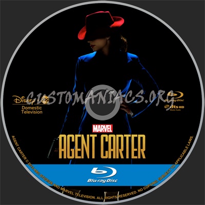 Agent Carter (2015) blu-ray label