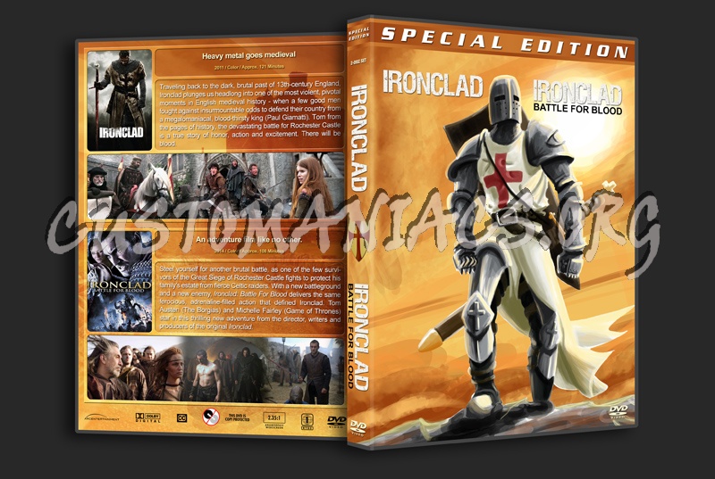 Ironclad Double Feature dvd cover