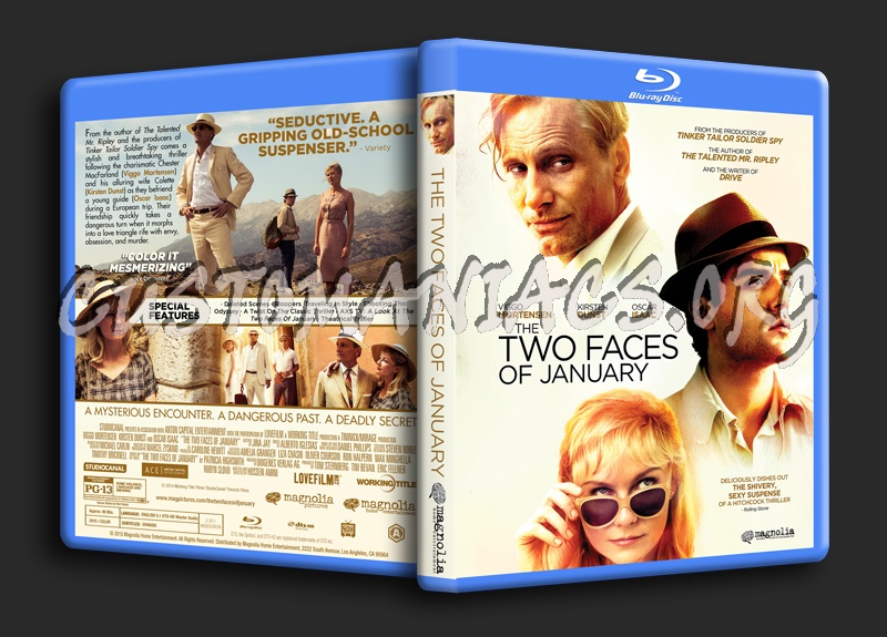 The Two Faces Of January dvd cover