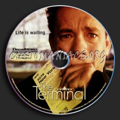 The Terminal dvd label