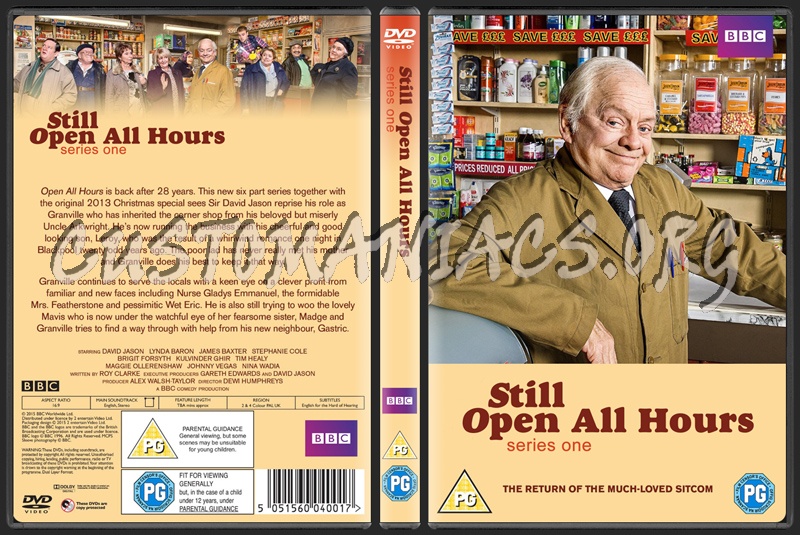 Still Open All Hours Series 1 dvd cover