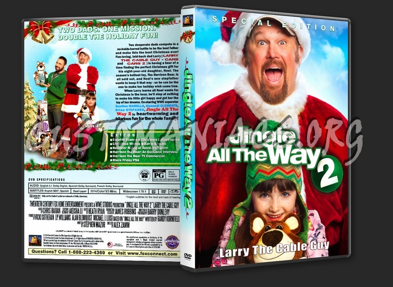 Jingle All The Way 2 (2014) dvd cover