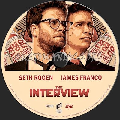 The Interview dvd label