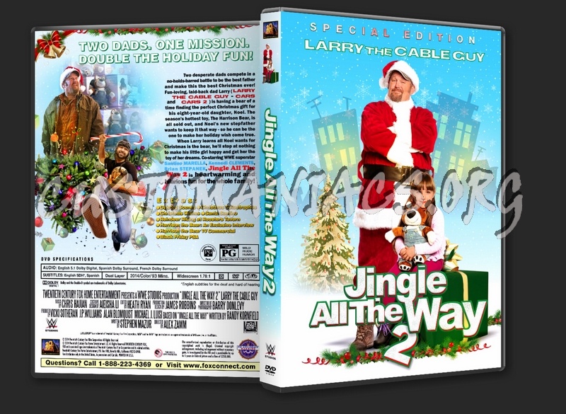 Jingle All the Way 2 (2014) dvd cover