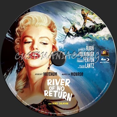 River Of No Return blu-ray label