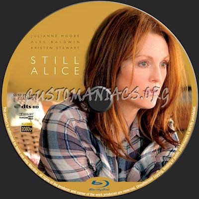 Still Alice blu-ray label