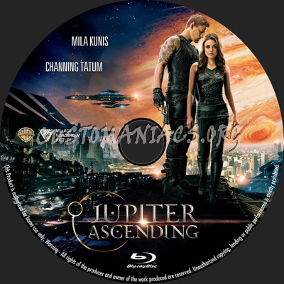 Jupiter Ascending blu-ray label