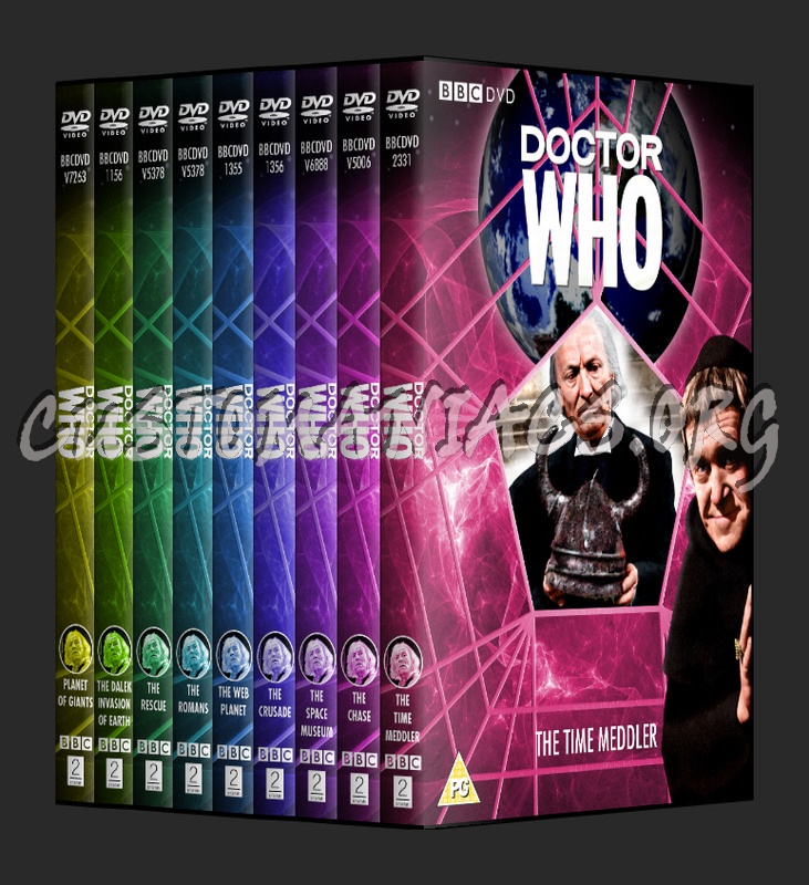 Doctor Who (classic series) Season Two dvd cover