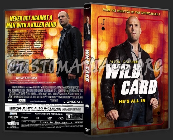 Wild Card dvd cover