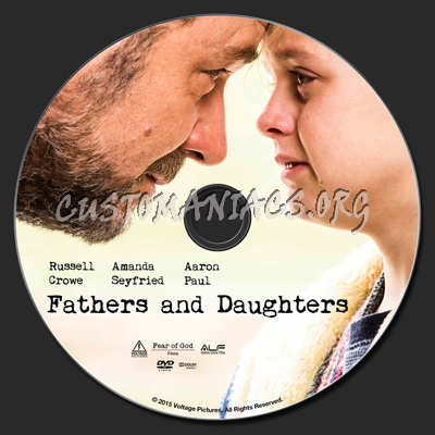 Fathers And Daughters dvd label