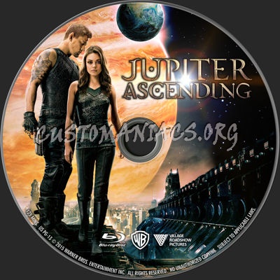 Jupiter Ascending blu-ray label