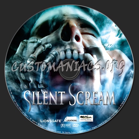 Silent Scream dvd label