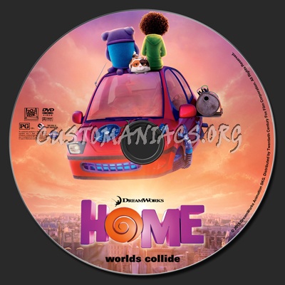 Home dvd label