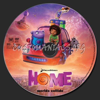 Home dvd label