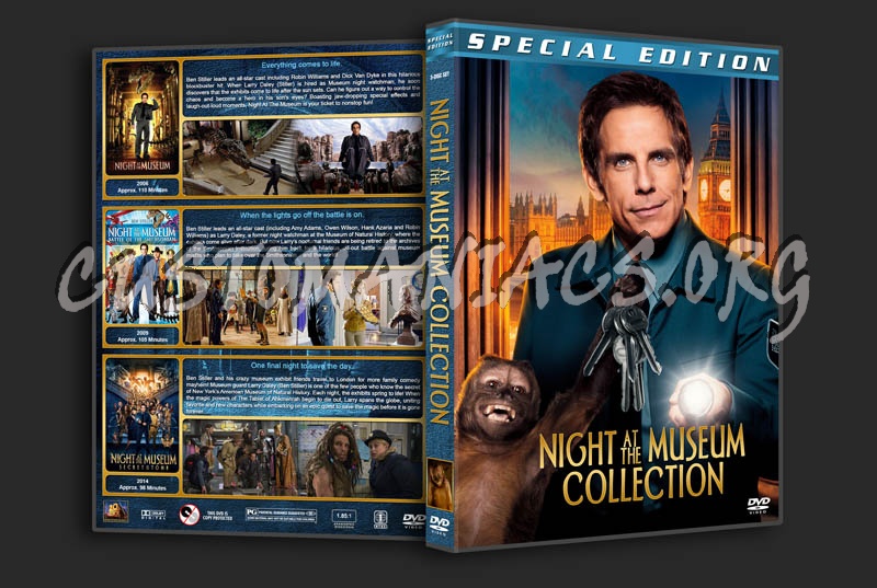 Night at the Museum Collection dvd cover