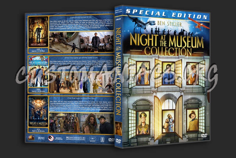Night at the Museum Collection dvd cover