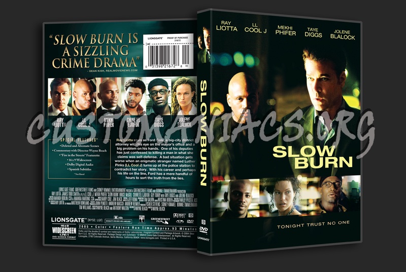 Slow Burn dvd cover
