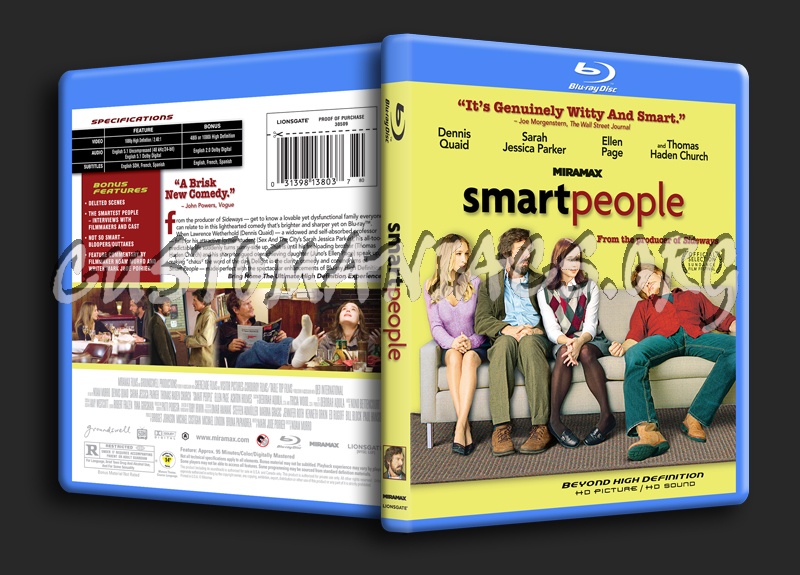 Smart People blu-ray cover