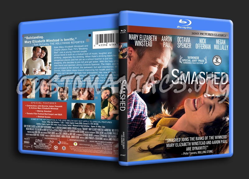 Smashed blu-ray cover