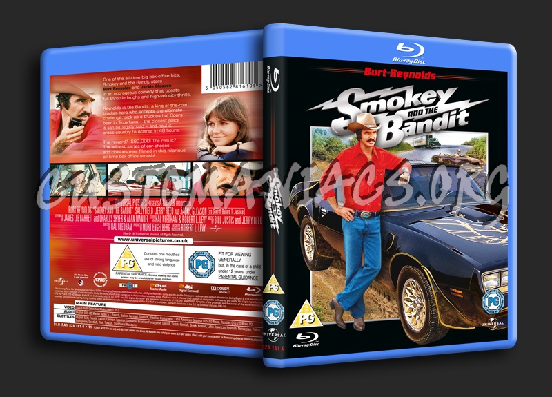 Smokey and the Bandit blu-ray cover