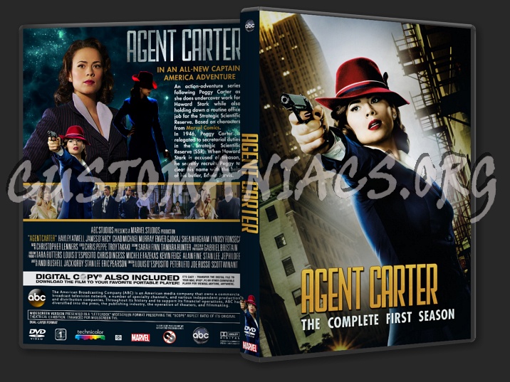 Agent Carter season 1 dvd cover