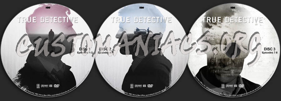 True Detective - Season 1 dvd label