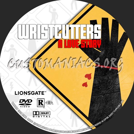 Wristcutters A Love Story dvd label