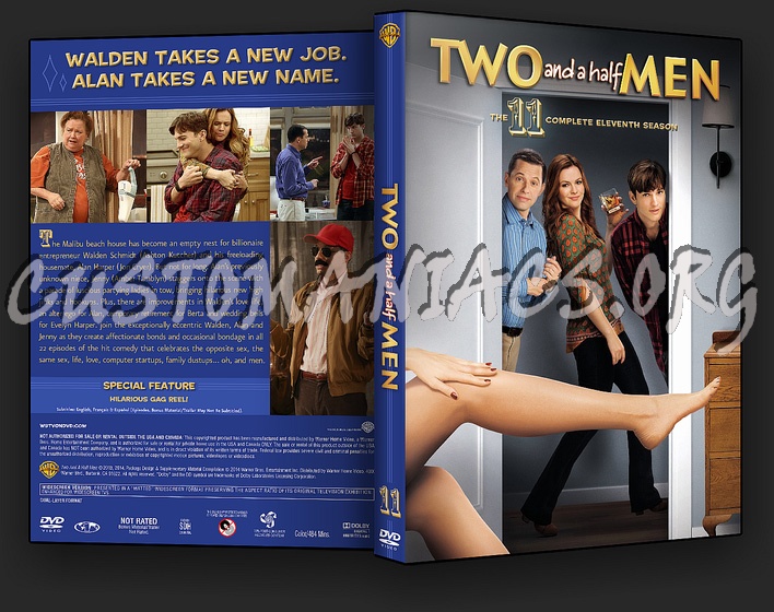 Two and a Half Men - Season 11 dvd cover