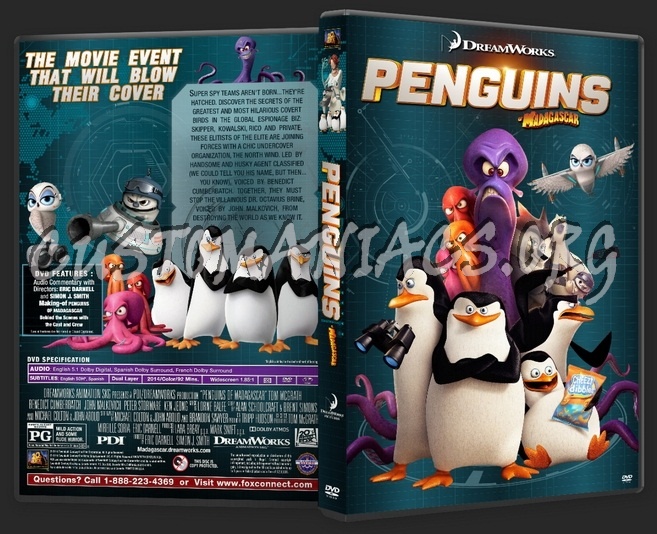 Penguins of Madagascar dvd cover