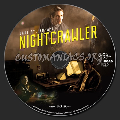 Nightcrawler blu-ray label