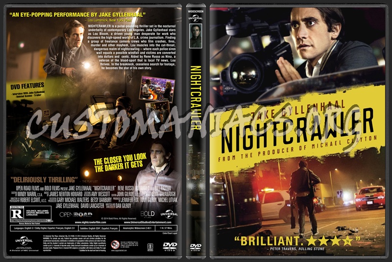 Nightcrawler dvd cover