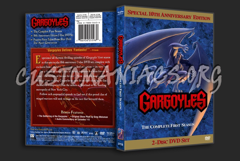 Gargoyles Season 1 dvd cover