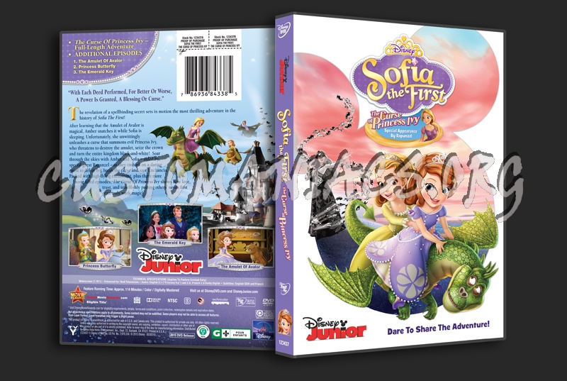Sofia the First The Curse of Princess Ivy dvd cover